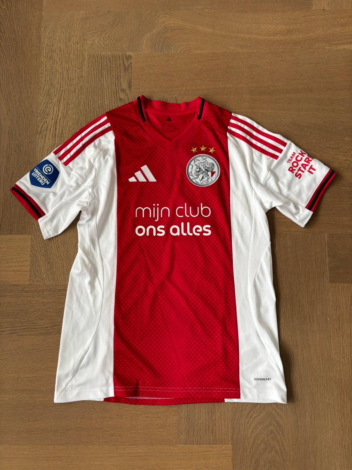 Ajax Matchworn Match Worn Edvardsen, Maat M, Ophalen of Verzenden, Nieuw, Shirt