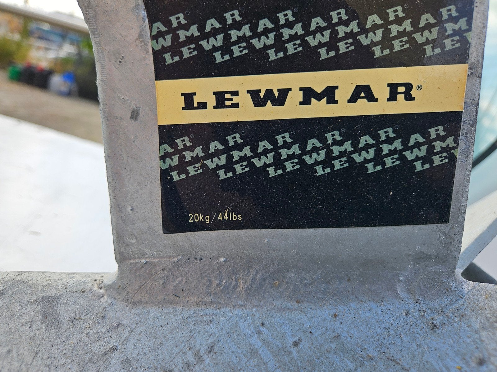 Lewmar Delta anker - gegalvaniseerd - 20 kg nieuw, Ophalen, Nieuw, Ankeren en Afmeren, Zeilboot of Motorboot