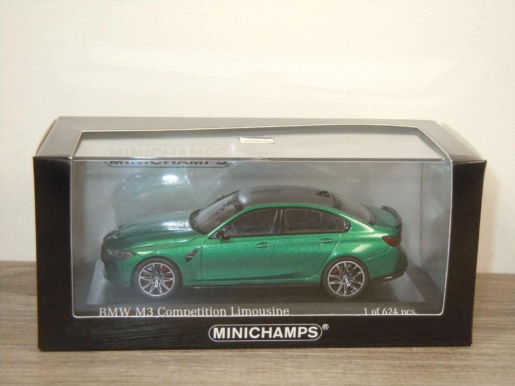 BMW M3 Competition 2020 - Minichamps 1:43 in Box, Hobby en Vrije tijd, Modelauto's | 1:43, Minichamps, Auto, Verzenden, Minichamps GmbH & Co. KG, Aachen, Duitsland