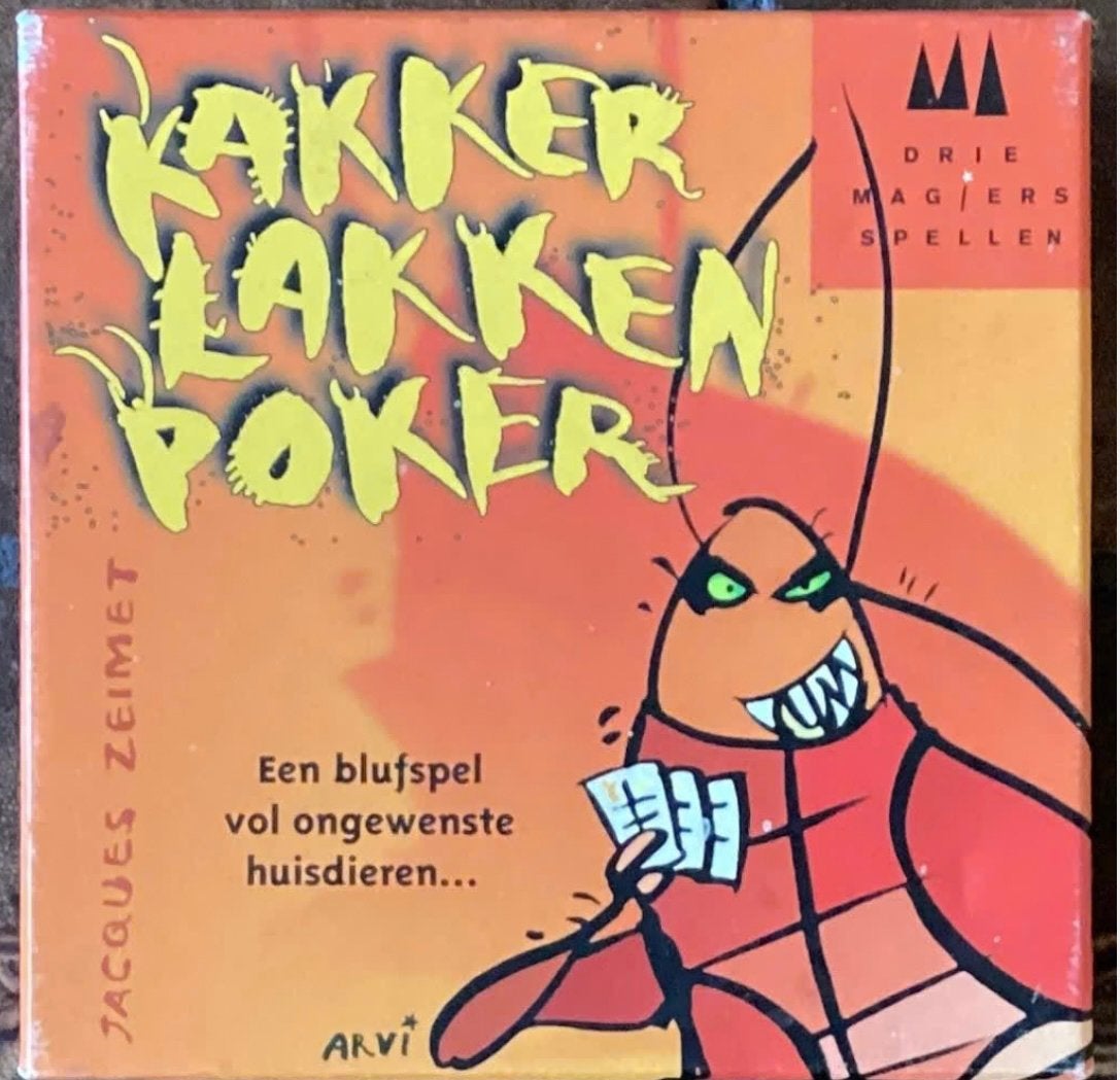 Kakker lakken poker, Ophalen of Verzenden, Zo goed als nieuw