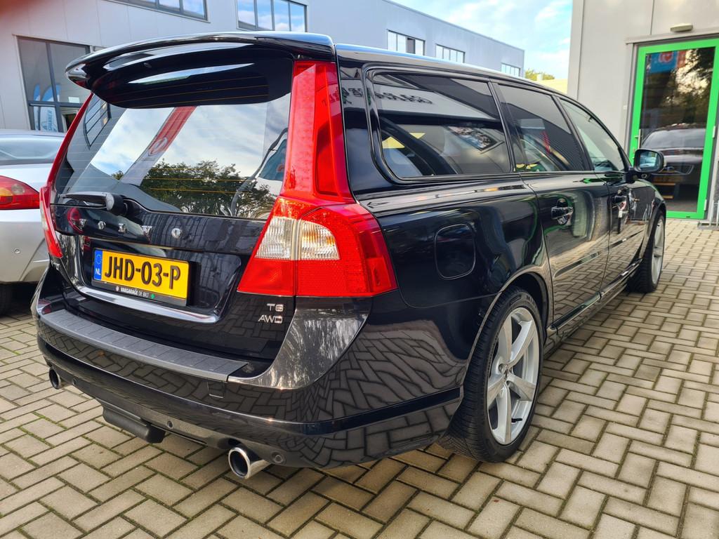 Volvo V70 3.0 T6 AWD R-design Heico 320pk, Automaat, Euro 5, Gebruikt, 2000 kg