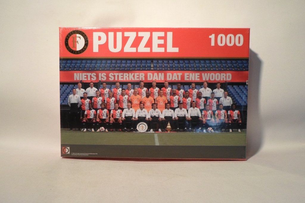 Puzzel Feyenoord 1000 Stukjes, Ophalen of Verzenden, 500 t/m 1500 stukjes, Nieuw, Legpuzzel