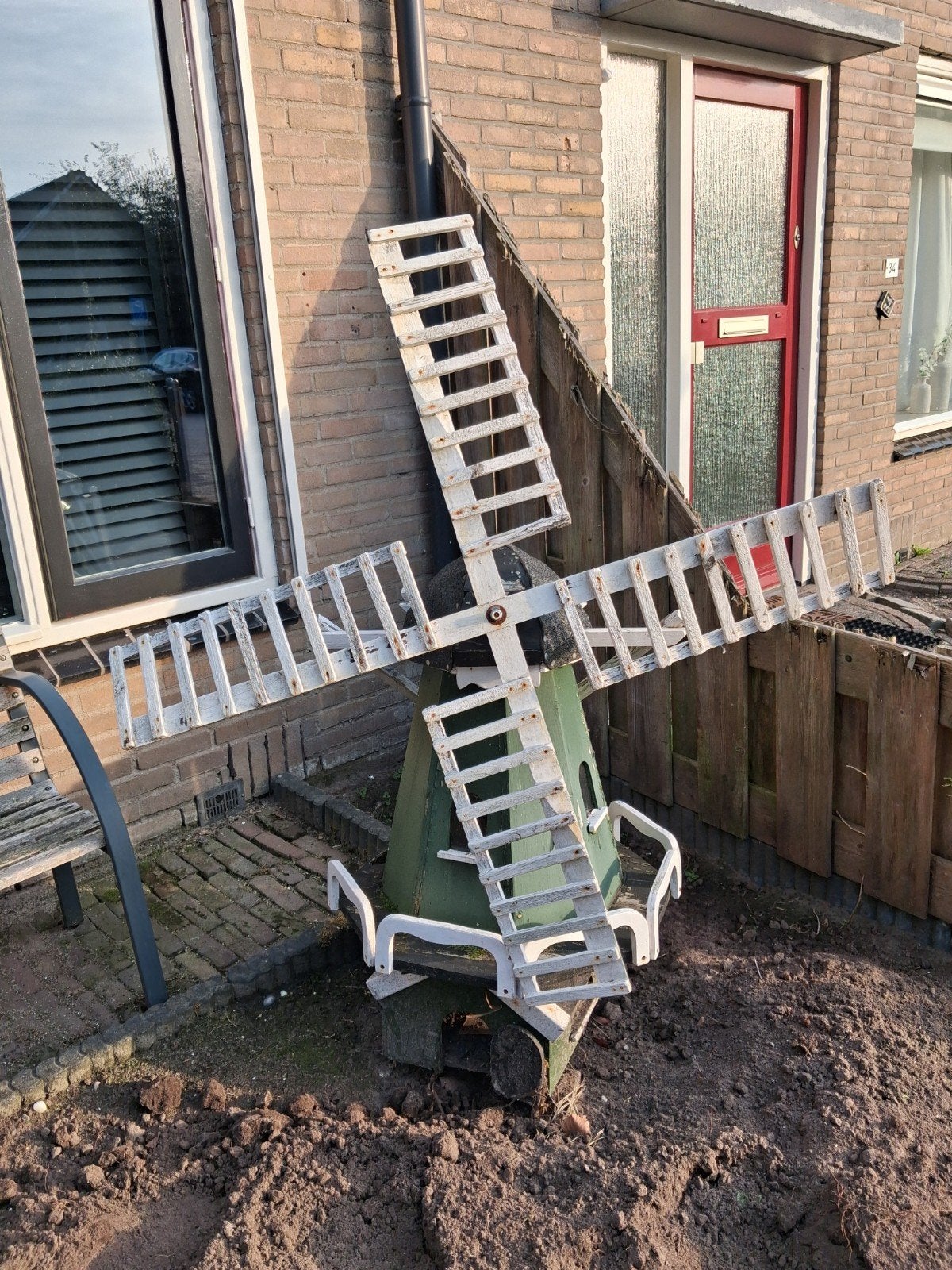 Tuinmolen / Windmolen, Tuin en Terras, Ophalen, Gebruikt