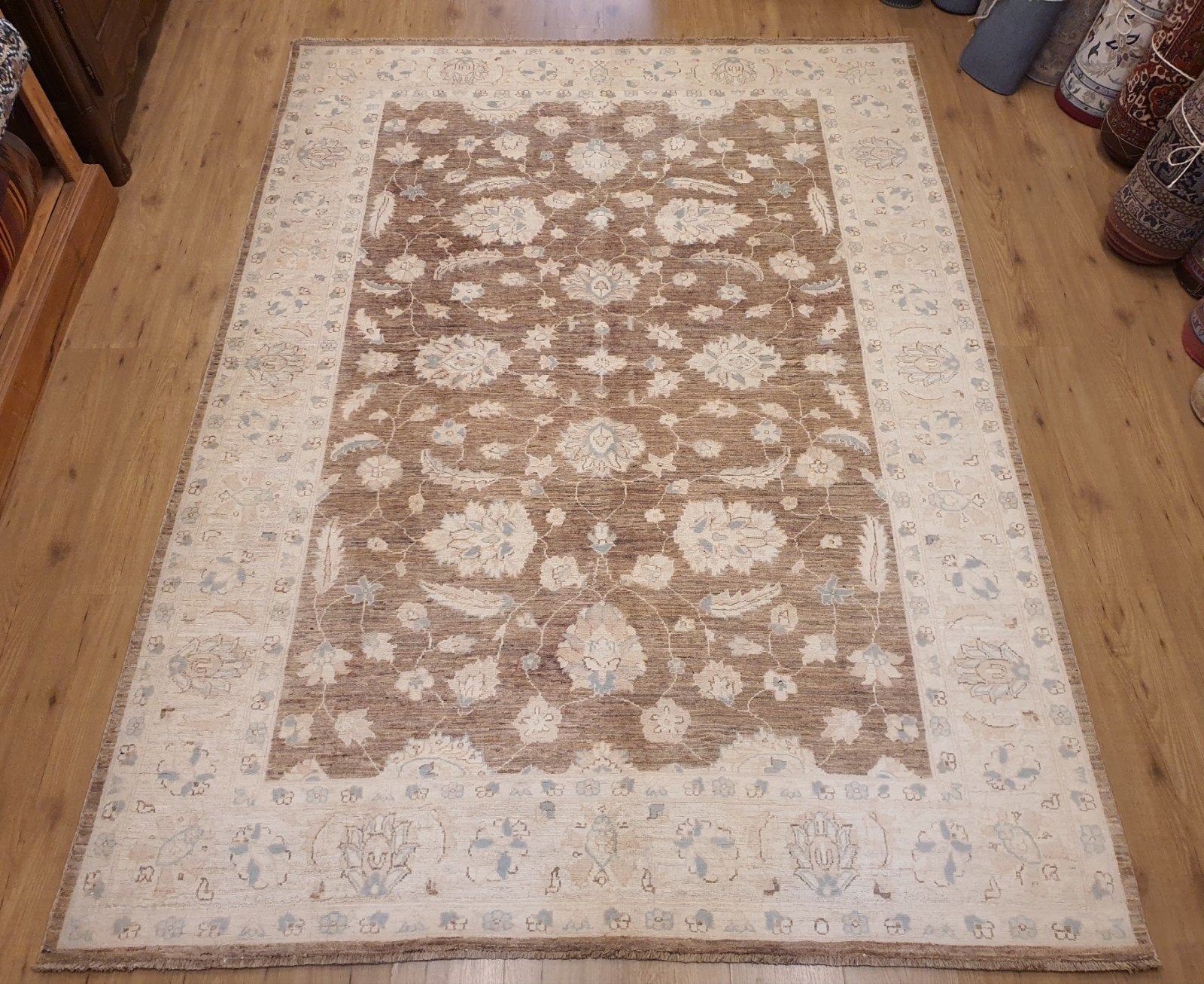 Handgeknoopt oosters tapijt ziegler 269x194