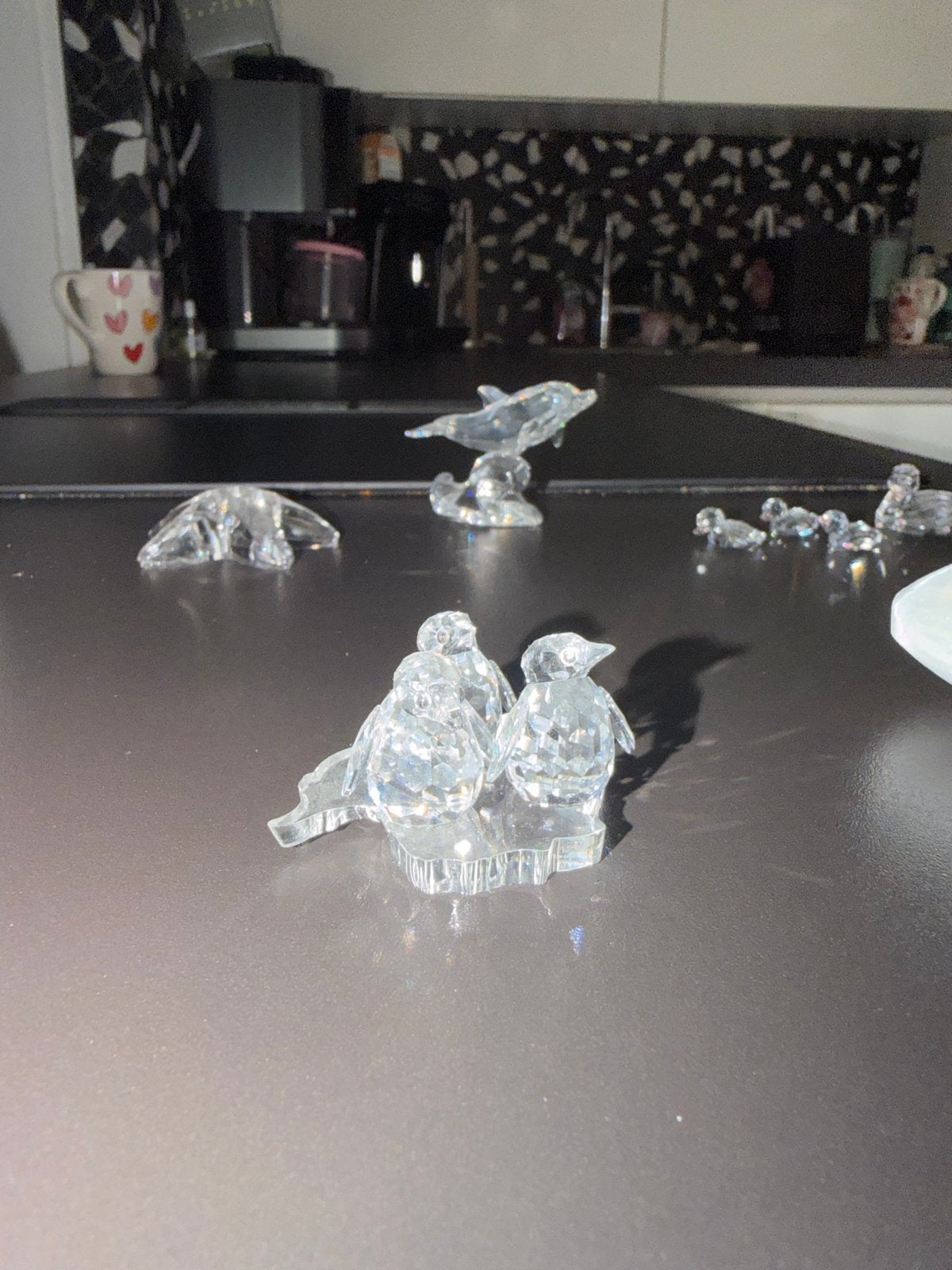 Diverse beeldjes en stenen, waaronder Swarovski, Ophalen of Verzenden, Gebruikt, Figuurtje