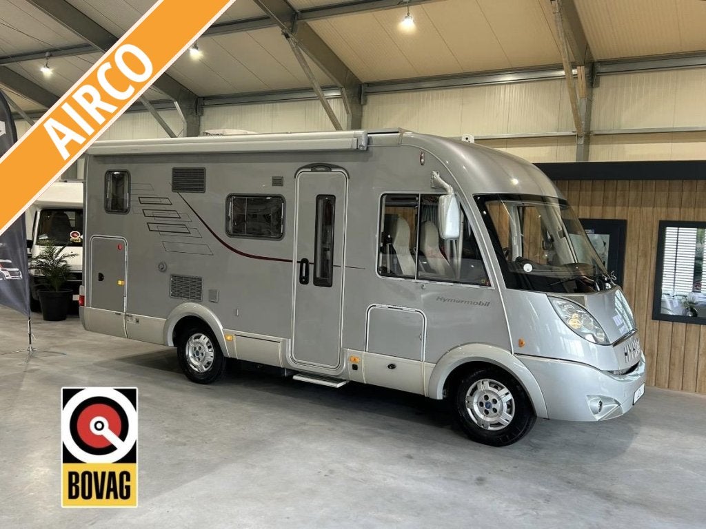 HYMER B524 SL 2X Airco/Garage Fiat Ducato 130PK 2008, Integraal, Koelkast, Ringverwarming, Fiat