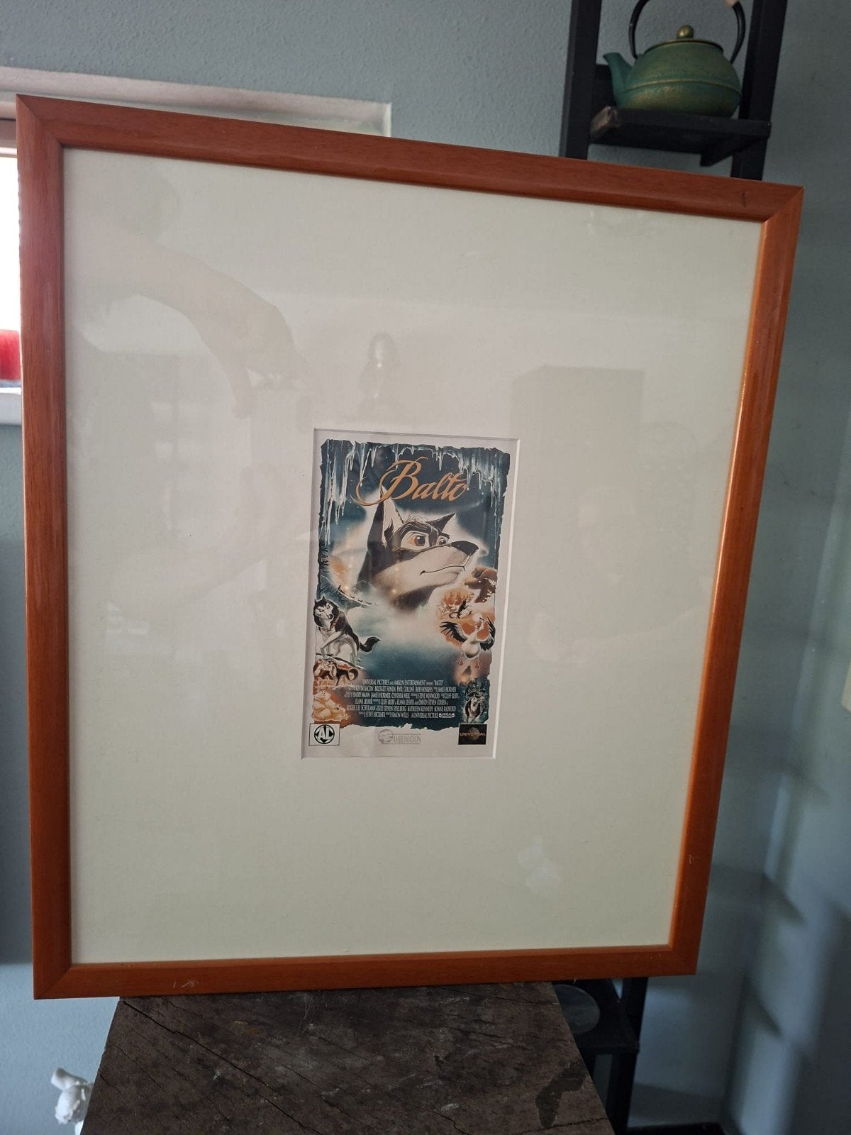 Balto film poster in lijst - A4 formaat, Met lijst, A4 of kleiner, Ophalen of Verzenden, Film en Tv