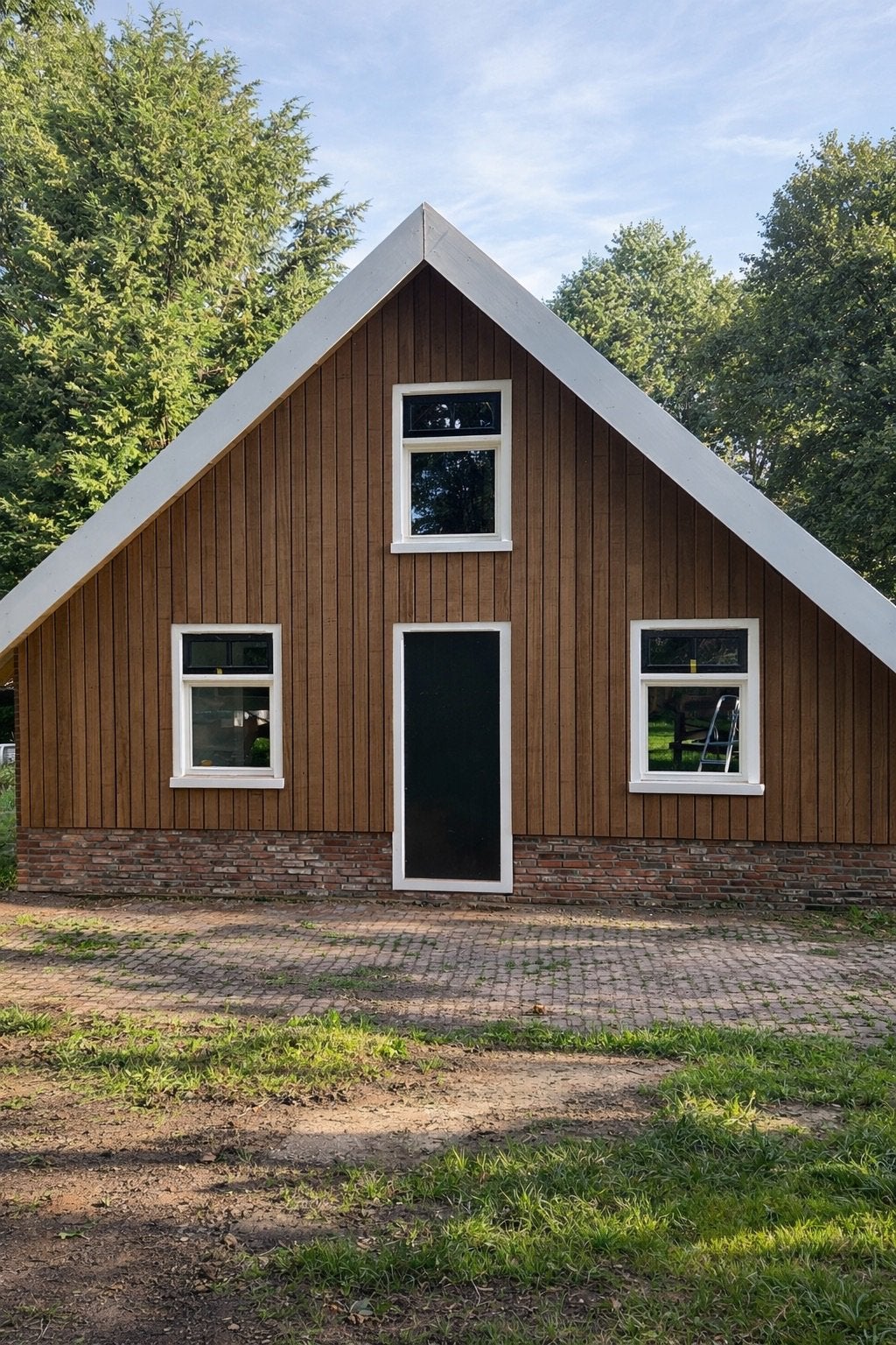 Ayous gevelbekleding | diverse profielen €9 p/m, 25 tot 50 mm, Nieuw, Ophalen of Verzenden, Plank