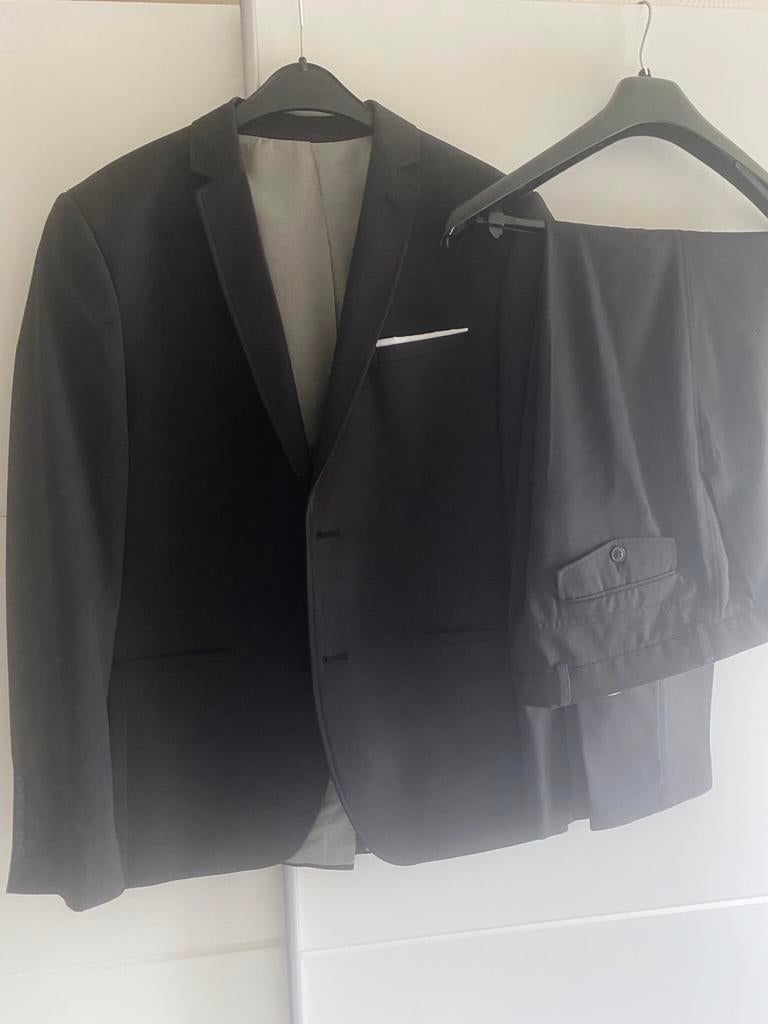 Gala pak, Kleding | Heren, Kostuums en Colberts, Ophalen of Verzenden, Zo goed als nieuw, Maat 48/50 (M), Zwart