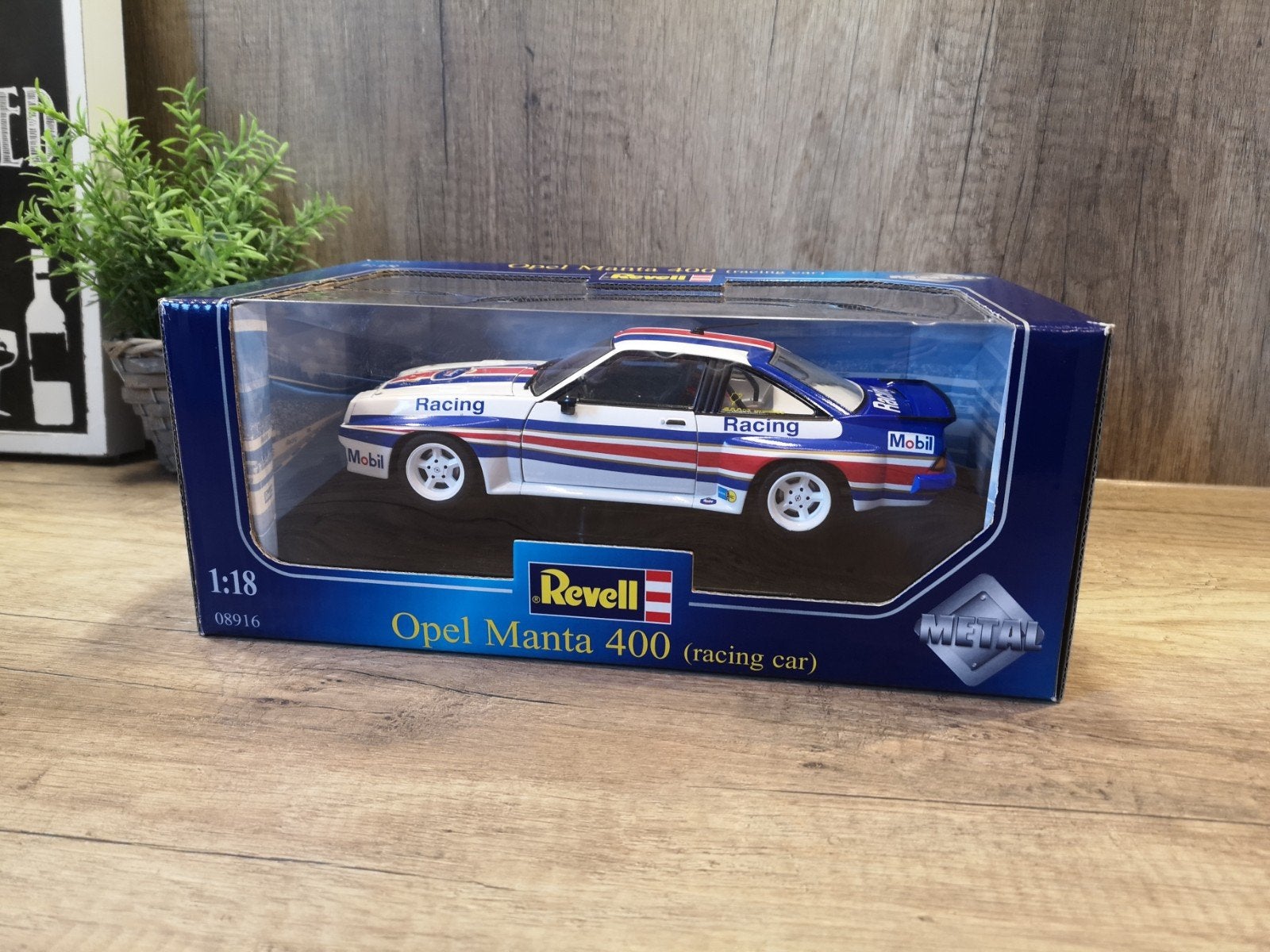1:18 Revell Opel Manta 400 Rothmans, Ophalen of Verzenden, Nieuw, Auto, Revell