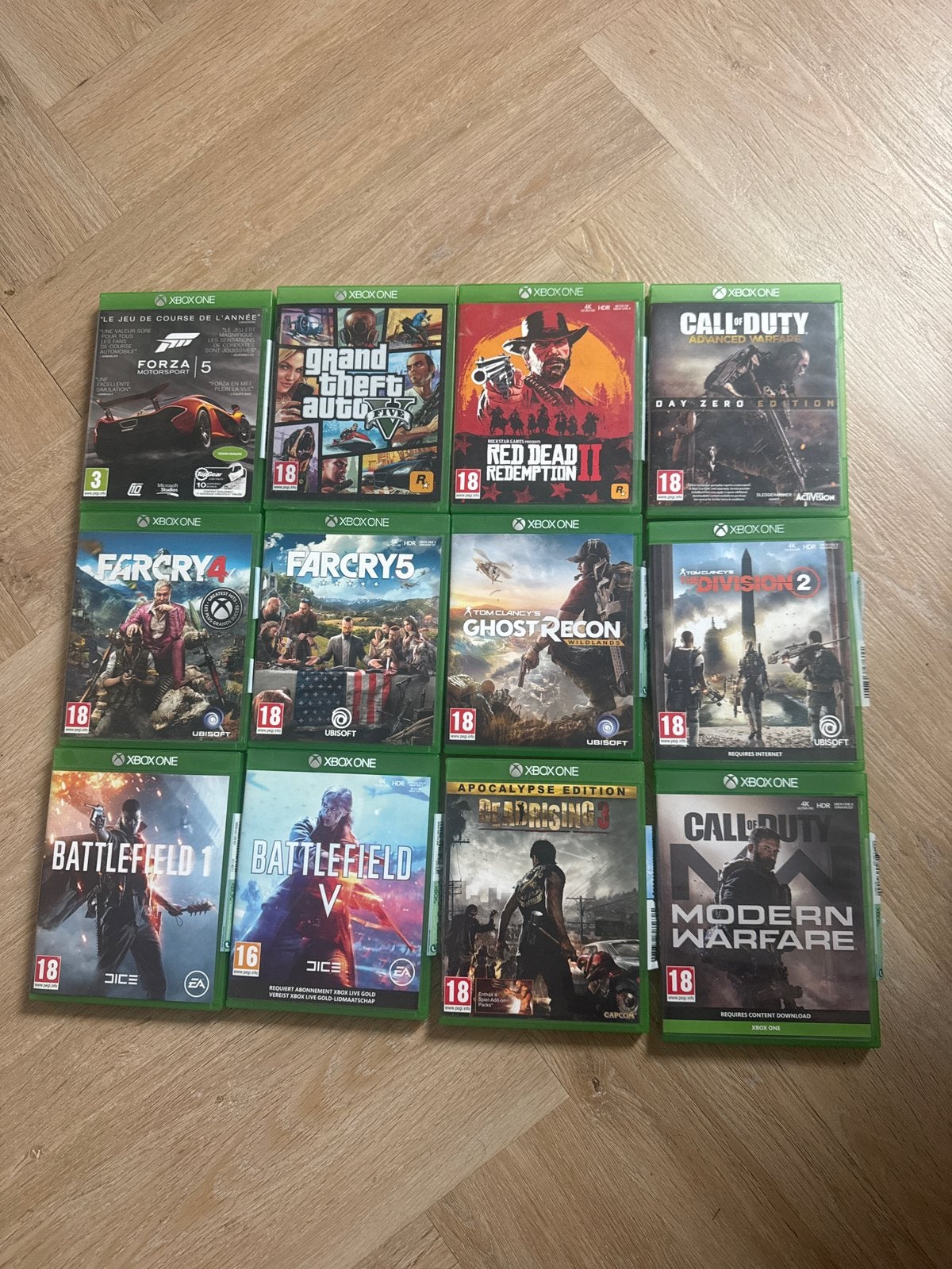 Xbox One Games - Diverse Collectie (o.a. Forza, GTA, Far Cry, Online, Vanaf 18 jaar, Overige genres, 1 speler