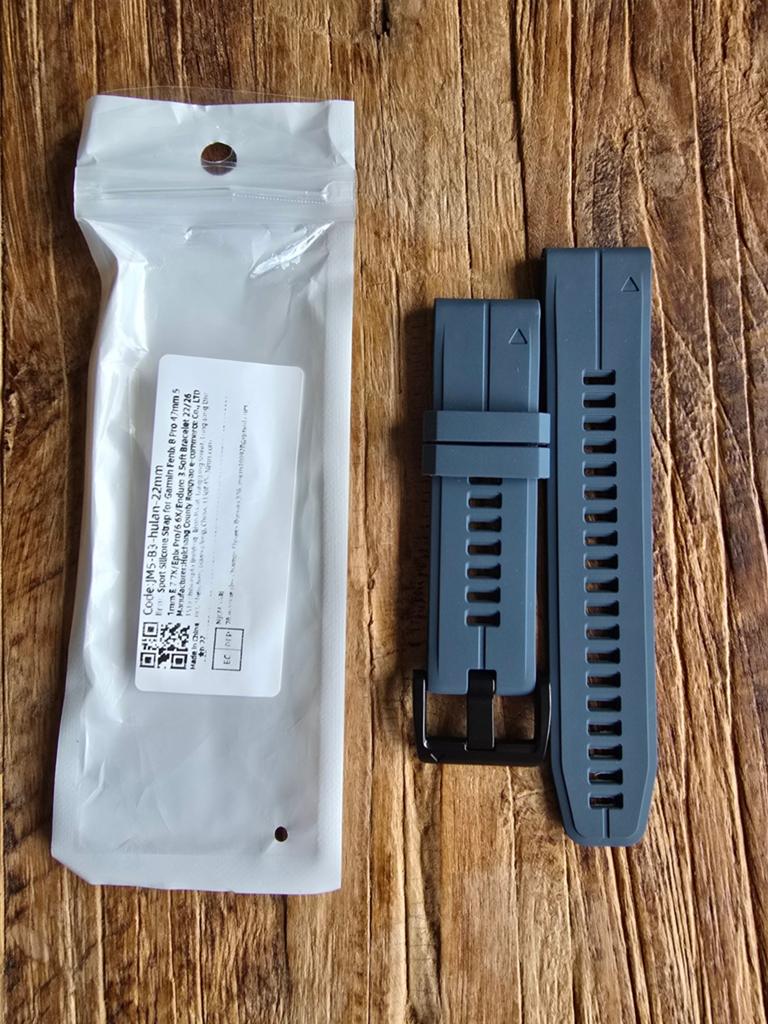 Horlogebandje Garmin 22mm QuickFit (nieuw), Ophalen of Verzenden, Nieuw, Android