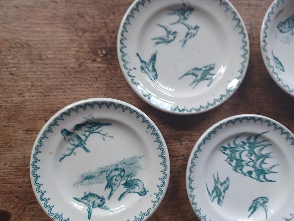 Serviesdelen kinderservies regout? Boch? Sarregemines?, Ophalen of Verzenden