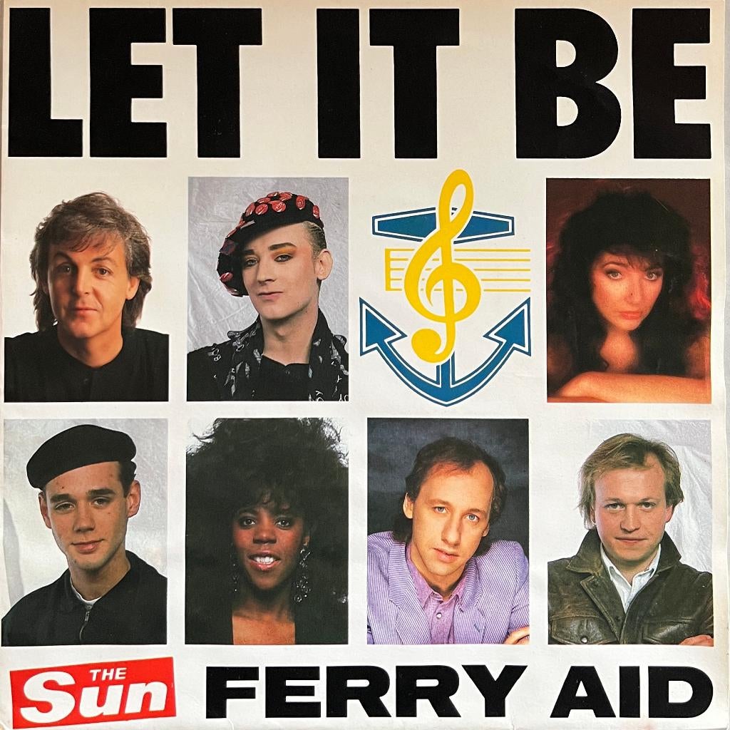 Ferry Aid - Let it be, Gebruikt, 7 inch, Pop, Single