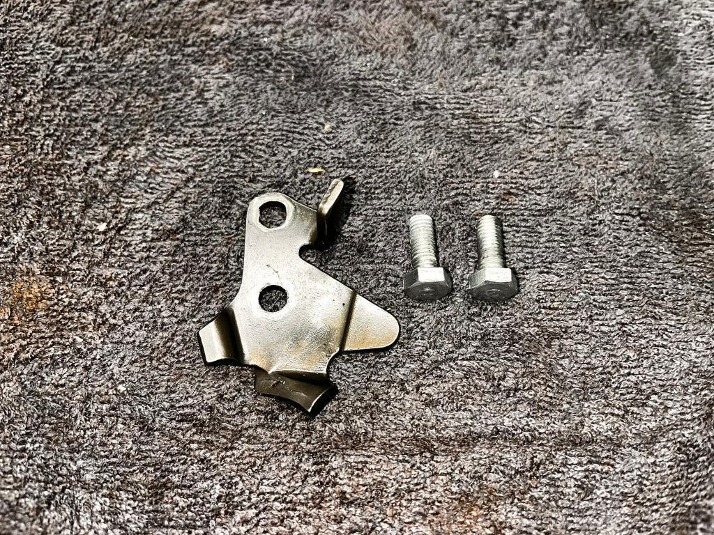 Plaat kickstarterveer Honda MT/MB/MTX, Ophalen of Verzenden, Gebruikt, Blok, Overige merken