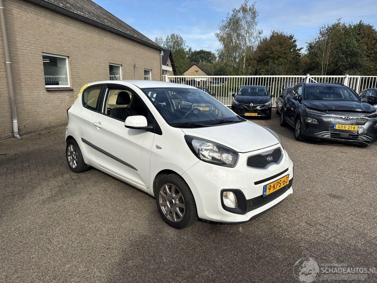 Kia Picanto 1.0 CVVT ISG Comf.P. (bj 2013), Auto diversen, Kia, Wit, Theodor-Heuss-Allee 11 ,60486, Frankfurt am Main, Deutschland