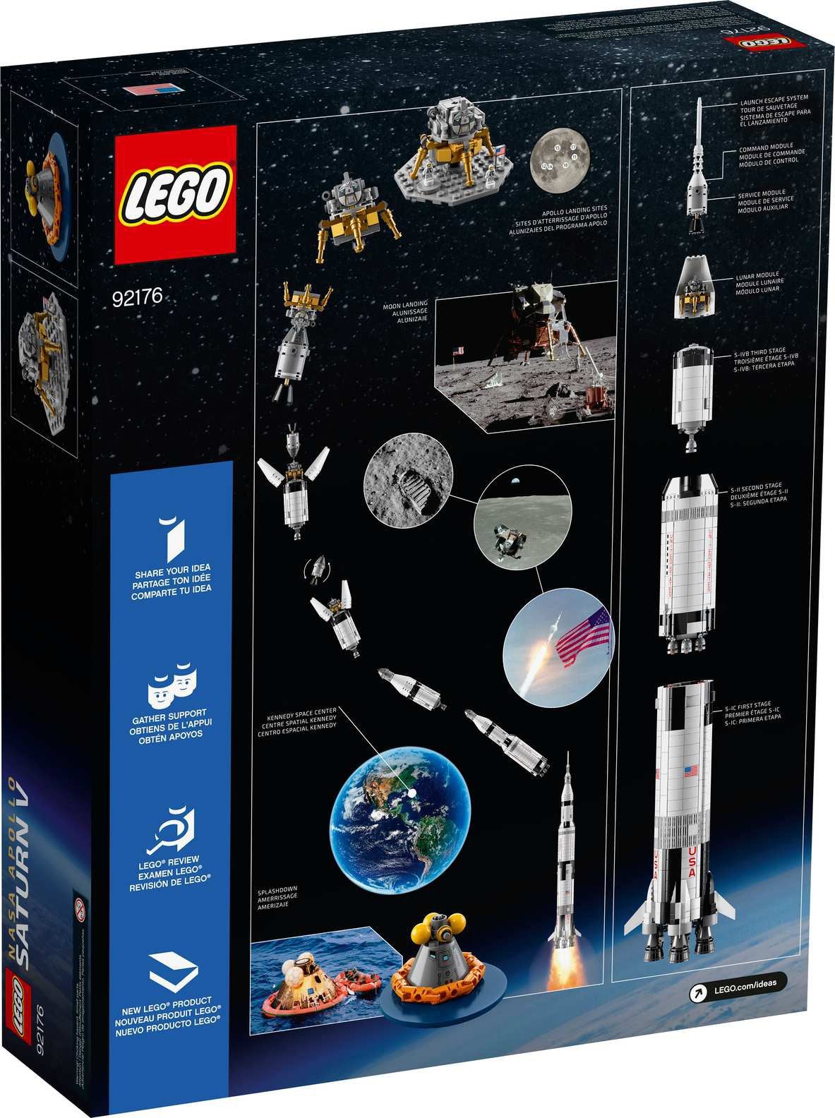 Foto 5 van Lego NASA Apollo Saturn VV29 majesteuze blikvanger