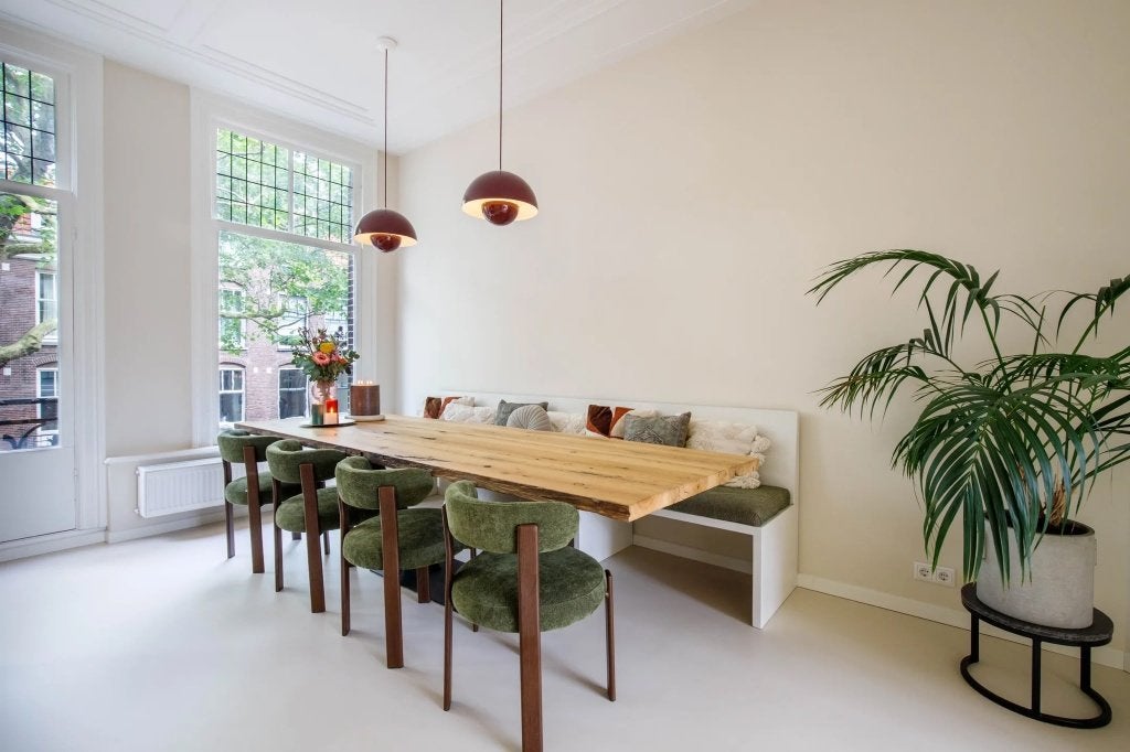 Eettafel 300 cm - Massief Hout Boomstamtafel van Loods 5, Ophalen, 100 tot 150 cm, Eikenhout, 200 cm of meer