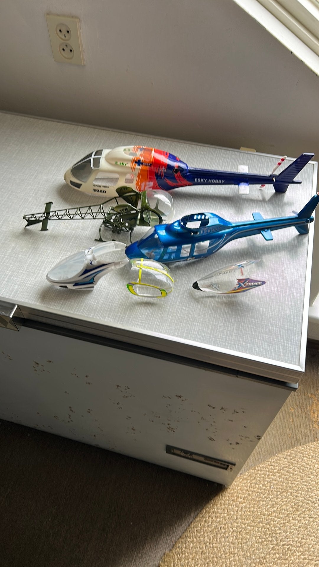 RC Helikopters en onderdelen - Esky Hobby, Xtreme, Ophalen of Verzenden, Gebruikt, Elektro, Helikopter