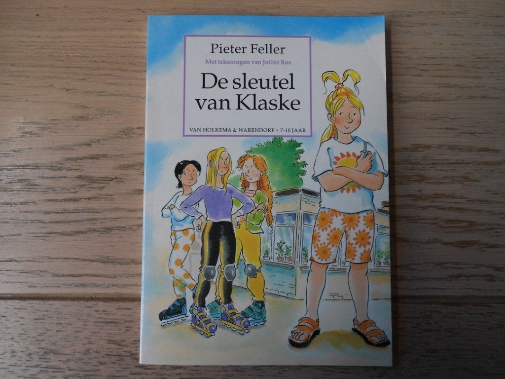 De sleutel van Klaske - Pieter Feller = 7-10 jaar, Ophalen of Verzenden, Zo goed als nieuw, Fictie algemeen