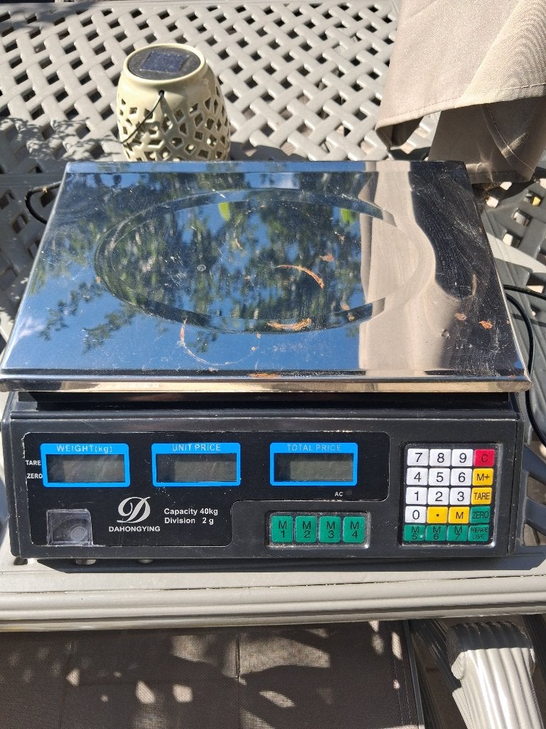 Electrische weegschaal / telweegschaal, Ophalen of Verzenden, Gebruikt, Precisieweegschaal, Minder dan 50 kg