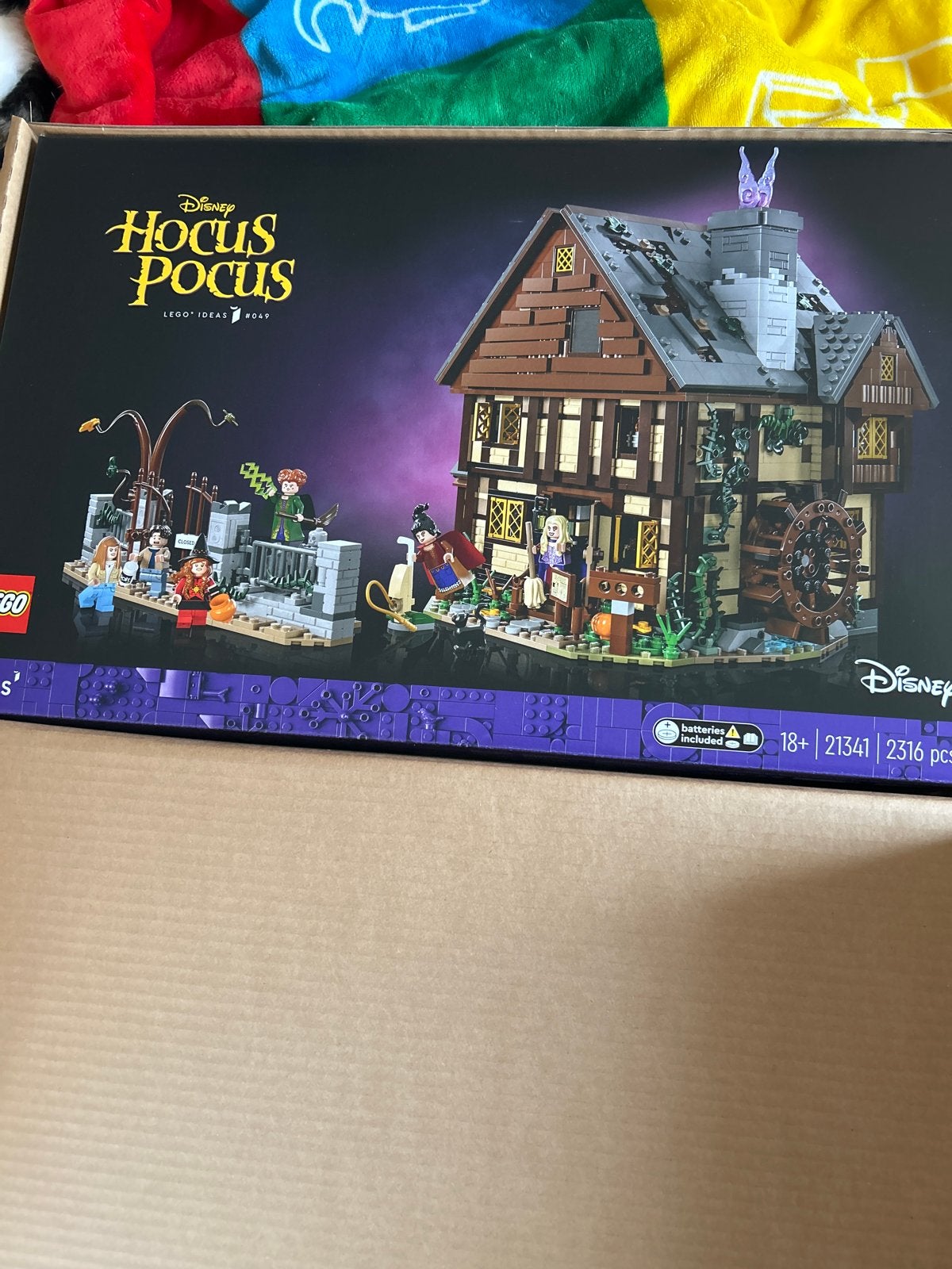 Nieuw Sealed 21341 LEGO Ideas Disney Hocus Pocus 21341, Lego, Nieuw, Ophalen of Verzenden, Disney
