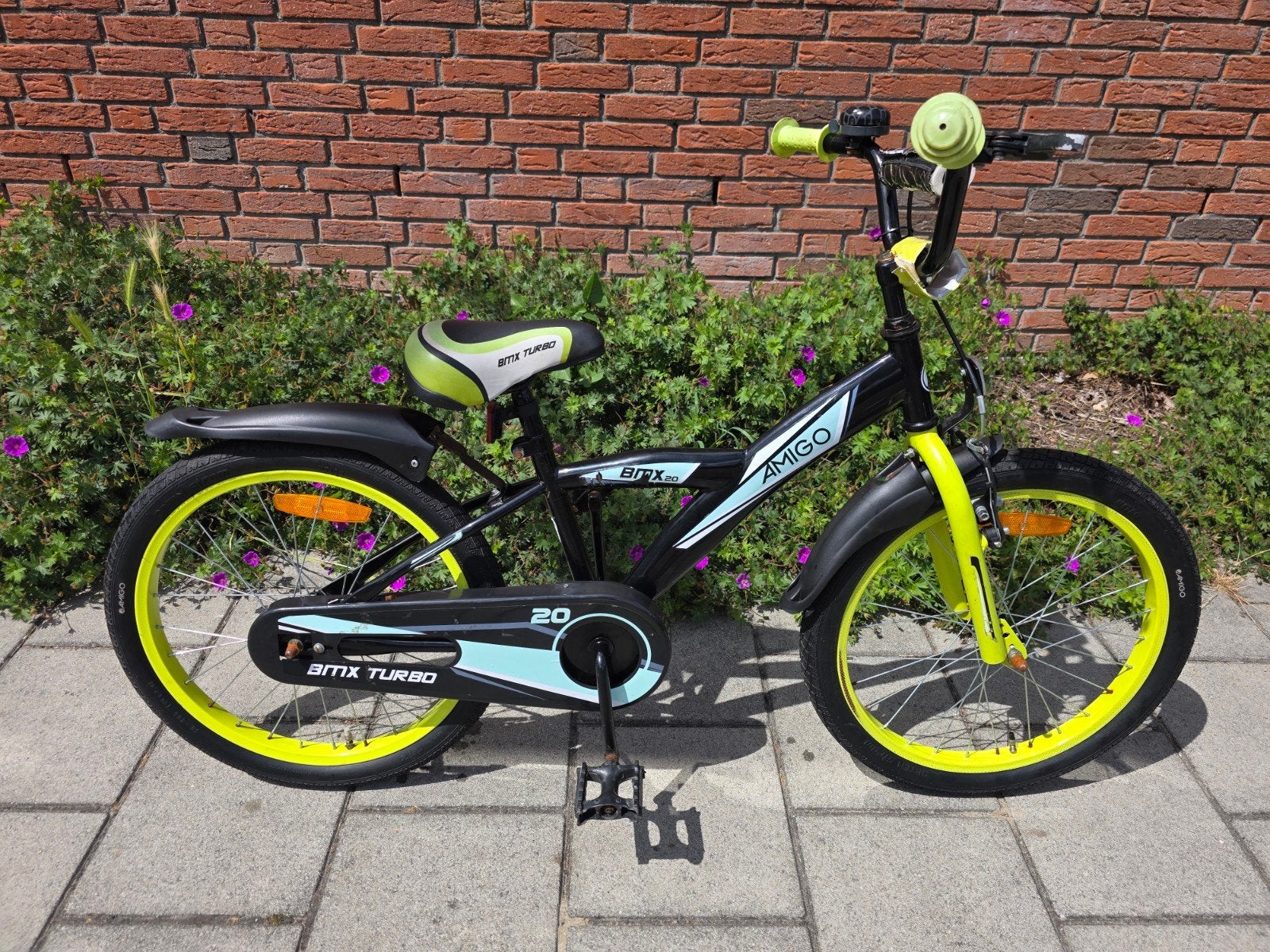 AMIGO | BMX 20 | 20 INCH | FRAME 28 CM | NETTE STAAT!, Ophalen, 16 tot 20 inch, Velgrem, Zo goed als nieuw