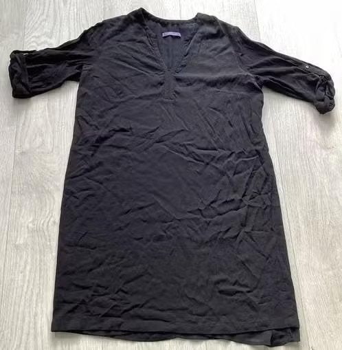 Zwarte tuniek maat XL van Mango met lange mouwen, Mango, Zwart, Maat 46/48 (XL) of groter, Ophalen of Verzenden