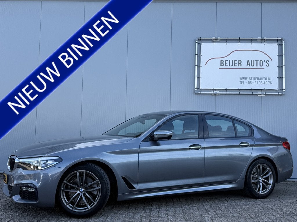 BMW 5 Serie 520i Executive Automaat M-Pakket/Trekhaak/LED., Automaat, 1998 cc, Achterwielaandrijving, Gebruikt