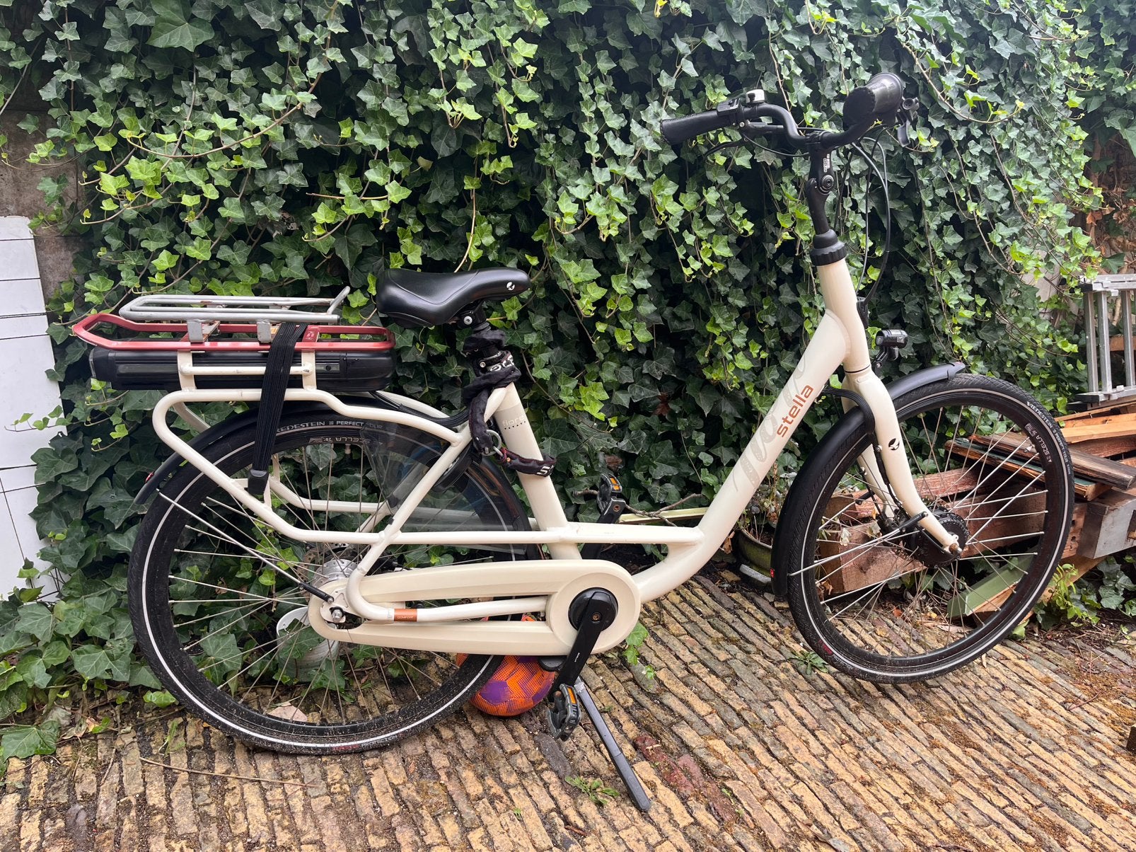 Stella Fiore elektrische moederfiets, Fietsen en Brommers, Fietsen | Dames | Moederfietsen, Gebruikt, Versnellingen, 56 cm of meer