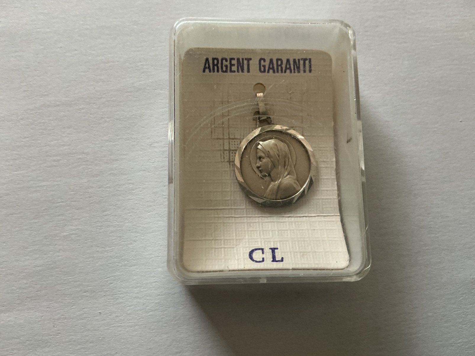 Zilveren hanger uit Lourdes, nieuw., Ophalen of Verzenden, Zo goed als nieuw