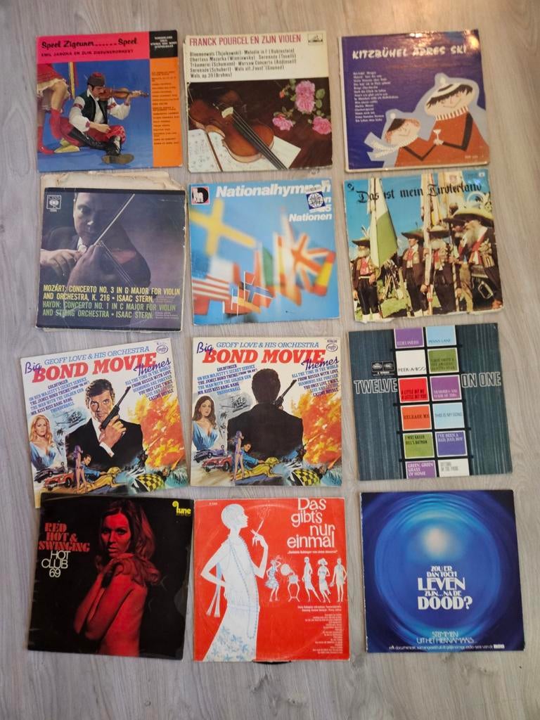 Te ruil: 12 vinyl LP's, van alles wat, Ophalen of Verzenden, Gebruikt, 12 inch
