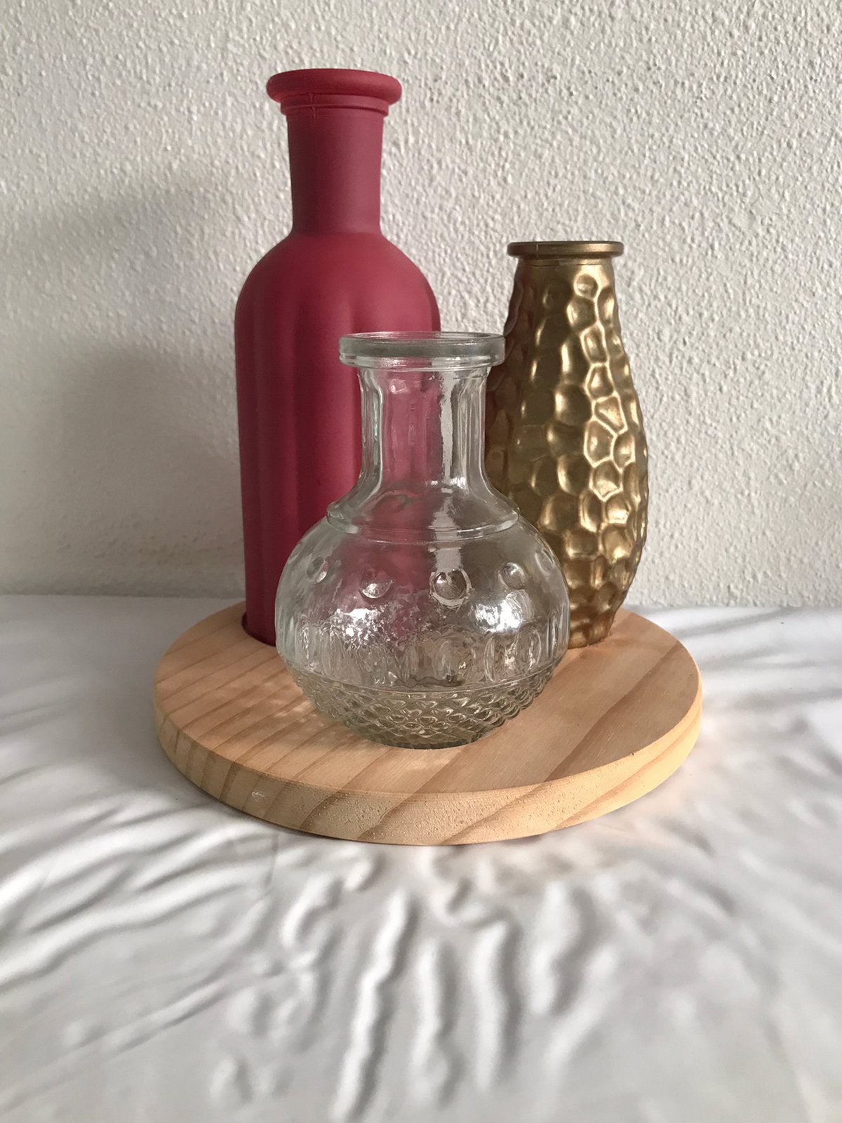 Vasjes, Ophalen of Verzenden, Nieuw, Overige kleuren, Glas
