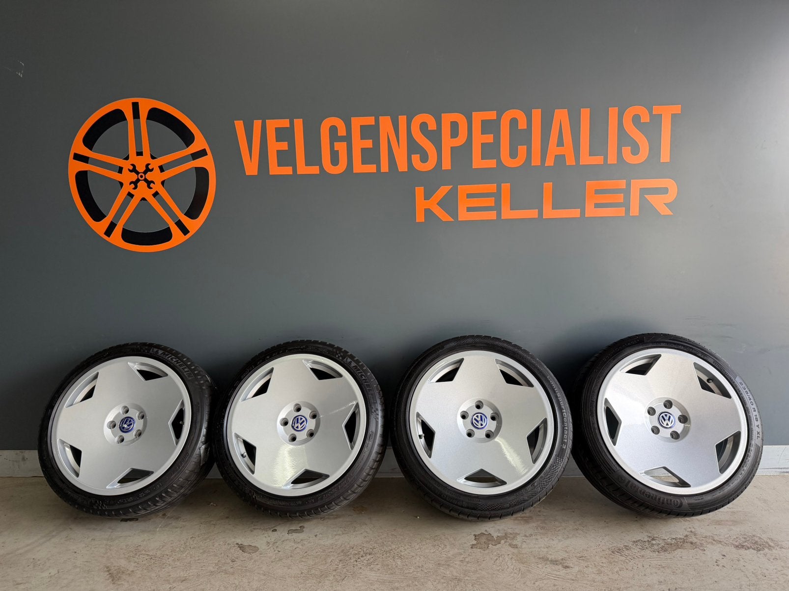 Monoblock 18 inch Vw Scirocco MB C E Klasse zomerset zgan, Auto-onderdelen, Ophalen of Verzenden, 18 inch, Zomerbanden, Banden en Velgen