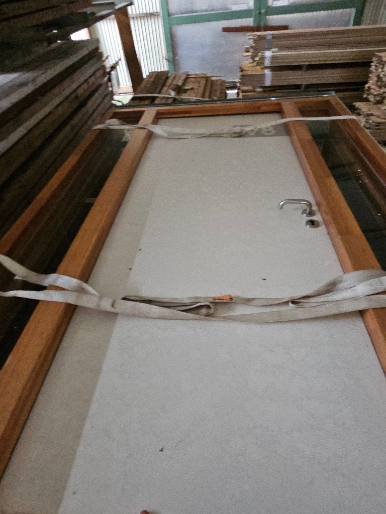 Binnendeur deurkozijn deur met zijlicht ( 184 ), Ophalen, 120 cm of meer, Binnendeur, Zo goed als nieuw