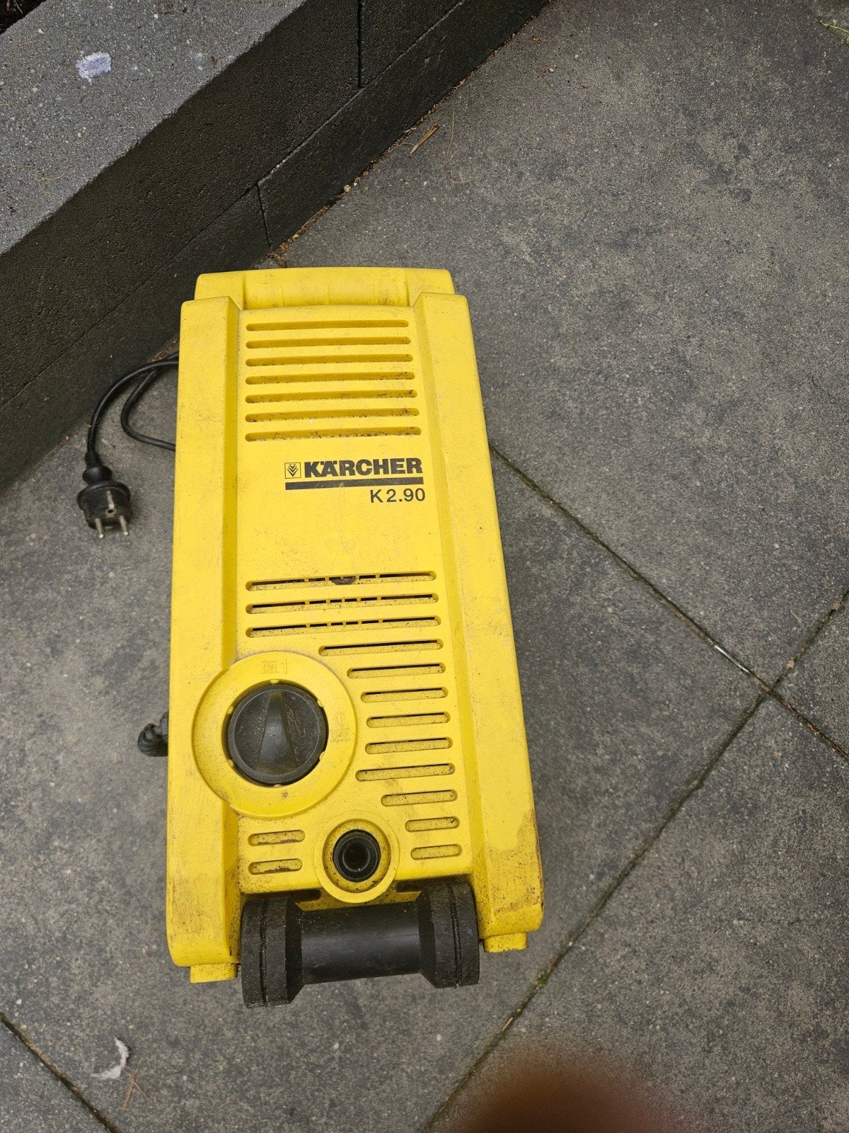 Kärcher K2.90 Hogedrukreiniger met Terrasreiniger, Ophalen of Verzenden, Gebruikt, Elektrisch, Kärcher