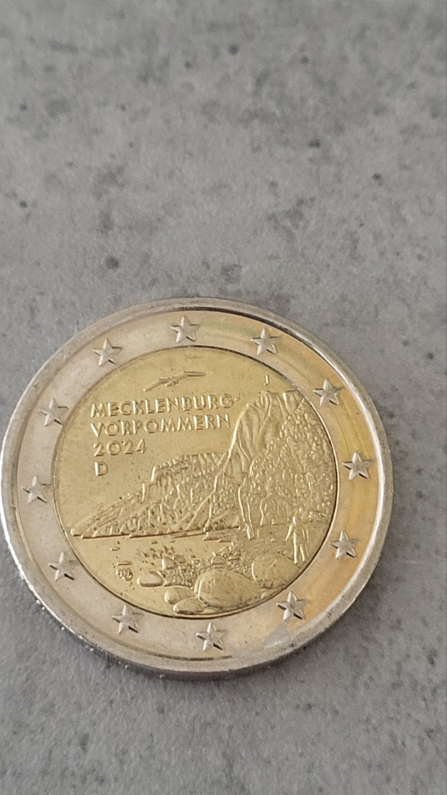 2 euro munt mecklenburg vorpommern 2024, Ophalen of Verzenden, 2 euro