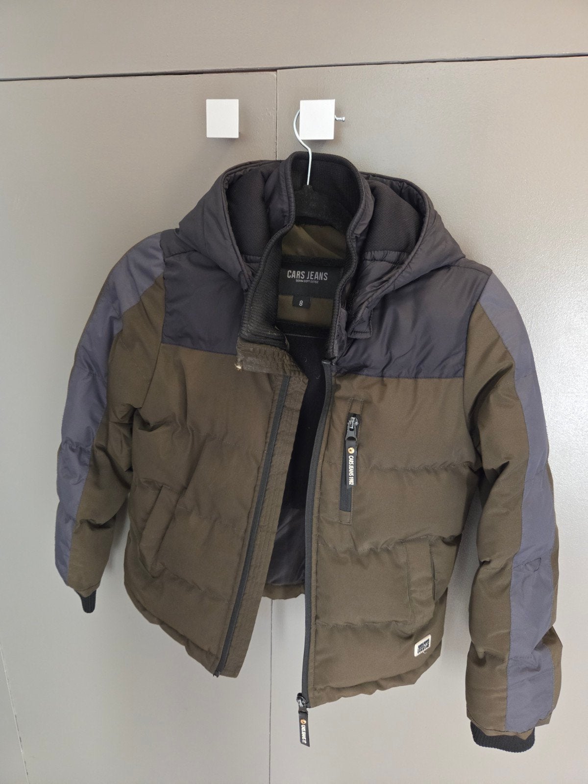 Cars Jeans winterjas maat 128 (8 jaar), Ophalen of Verzenden, Gebruikt, Cars Jeans, Jongen