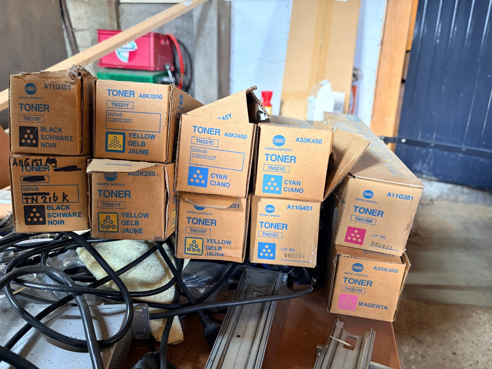 Partij Konica Minolta Toner Cartridges, Ophalen of Verzenden, Nieuw in verpakking, Overige typen