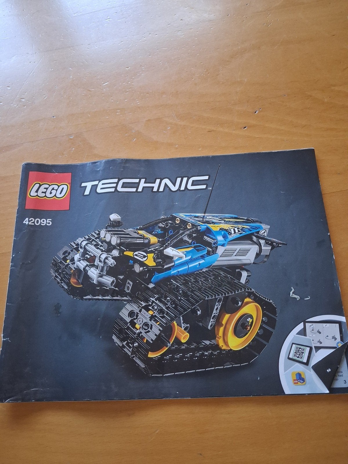 Lego Technic 42095 Bouwinstructie Boekje, Ophalen of Verzenden, Gebruikt, Overige merken