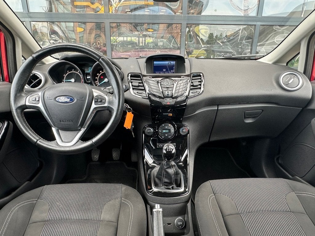 Ford Fiesta 1.0 EcoBoost Titanium Climate/Navi/Cruise/Pdc/Lm, Auto's, Ford, Voorwielaandrijving, Euro 6, 23 km/l, Origineel Nederlands