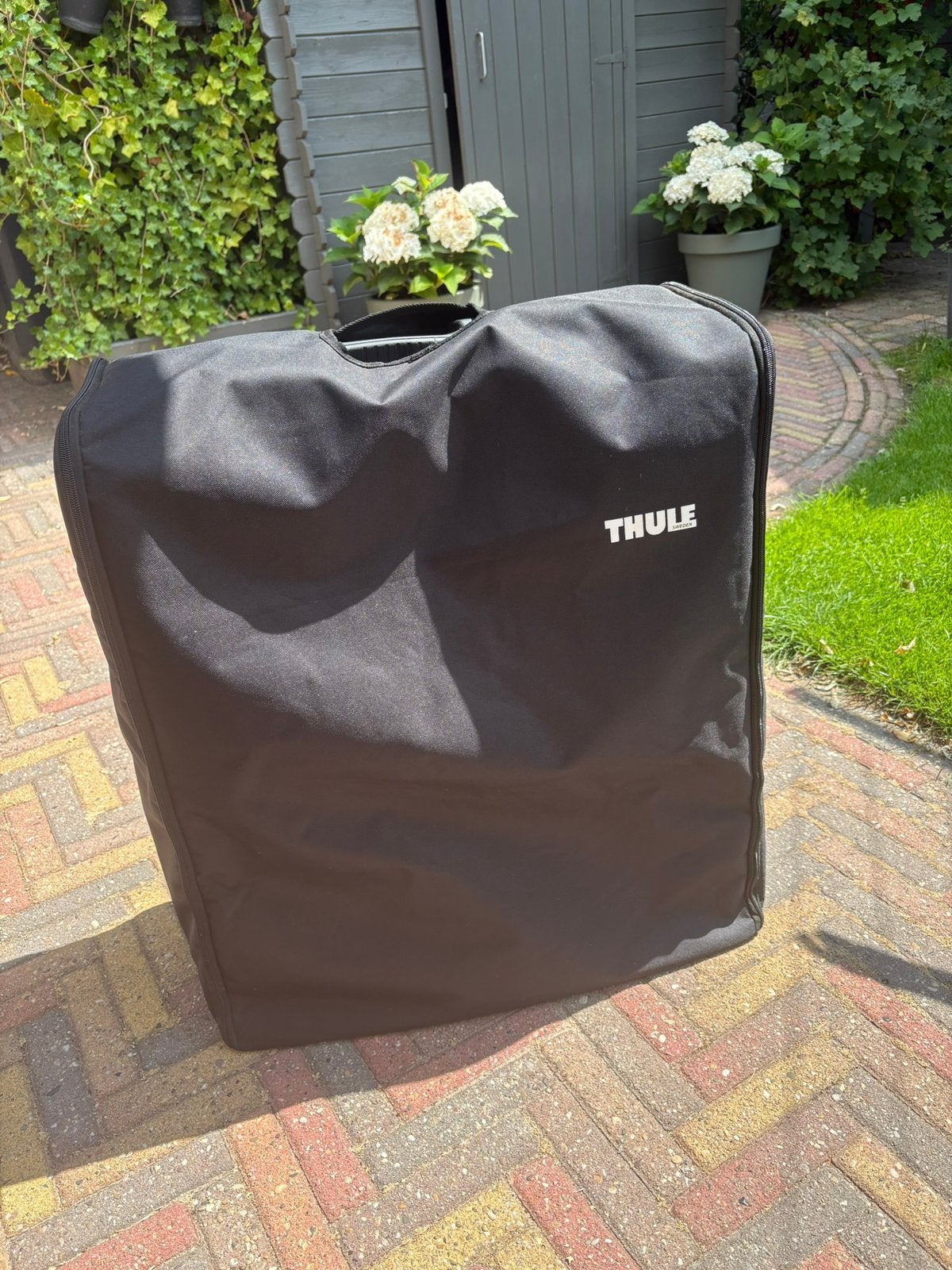 Thule Easyfold XT, Auto diversen, Fietsendragers, Ophalen, Zo goed als nieuw, 2 fietsen, Trekhaakdrager