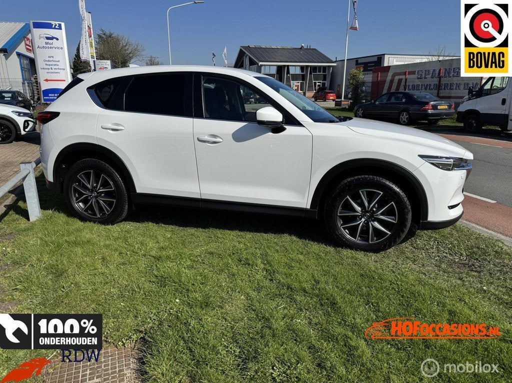 Mazda CX-5 2.0 SkyActiv-G 165pk 19'' LMV/TREKHAAK/360 CAMERA, Voorwielaandrijving, 1998 cc, Stof, Zwart