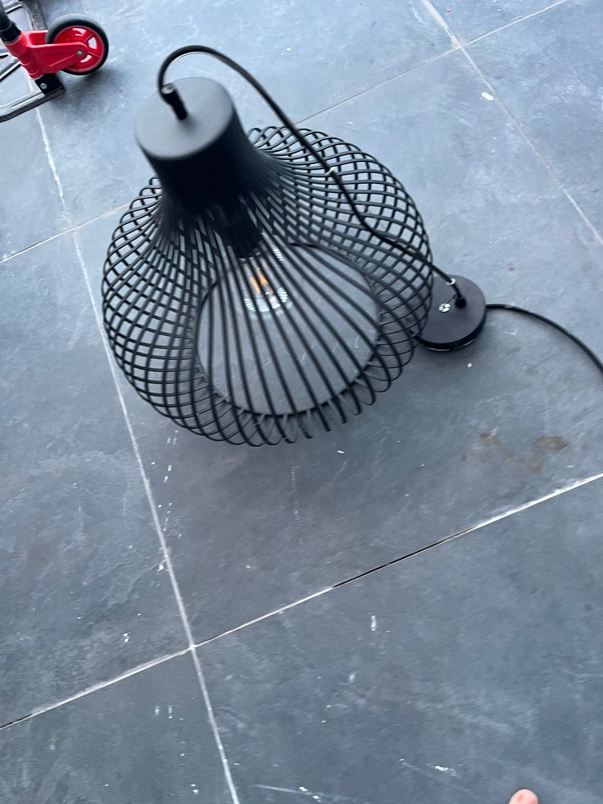 Hang lamp, Ophalen of Verzenden, Zo goed als nieuw
