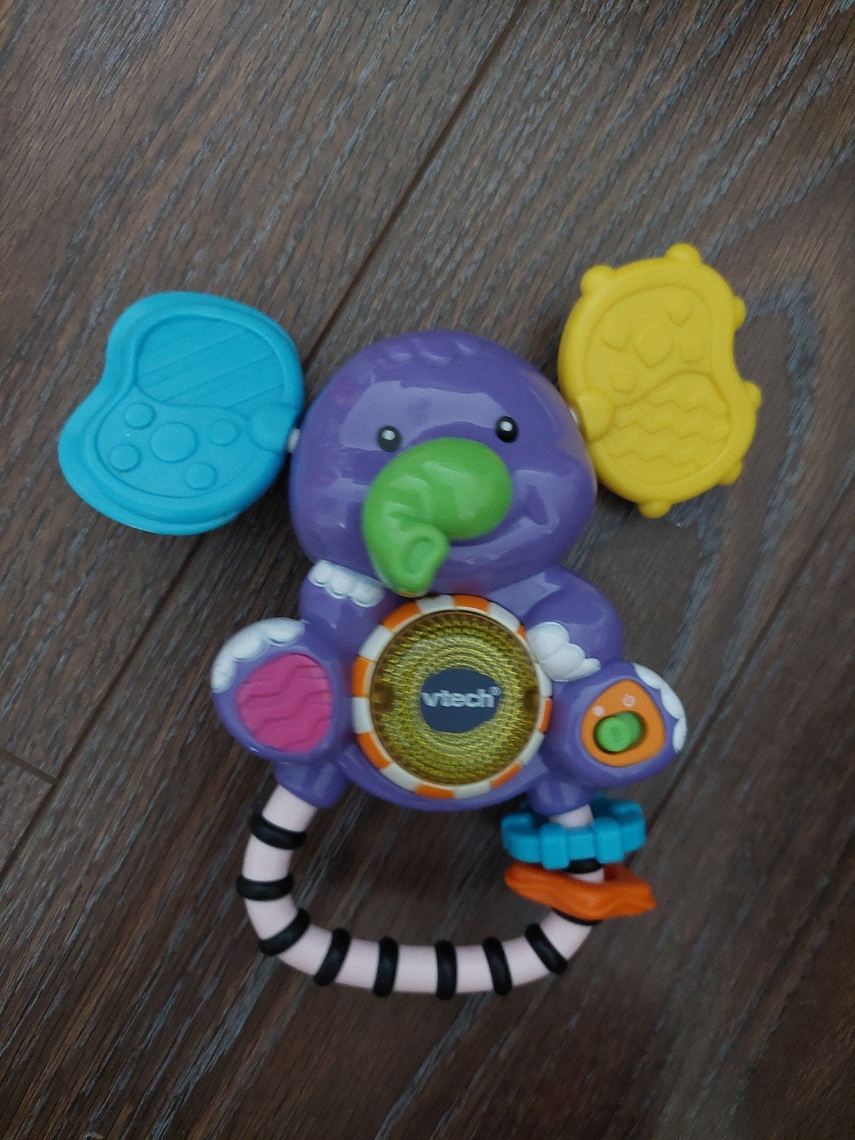 Vtech schud en leer Olifant baby speelgoed rammelaar, Ophalen of Verzenden, Zo goed als nieuw, 6 maanden tot 2 jaar