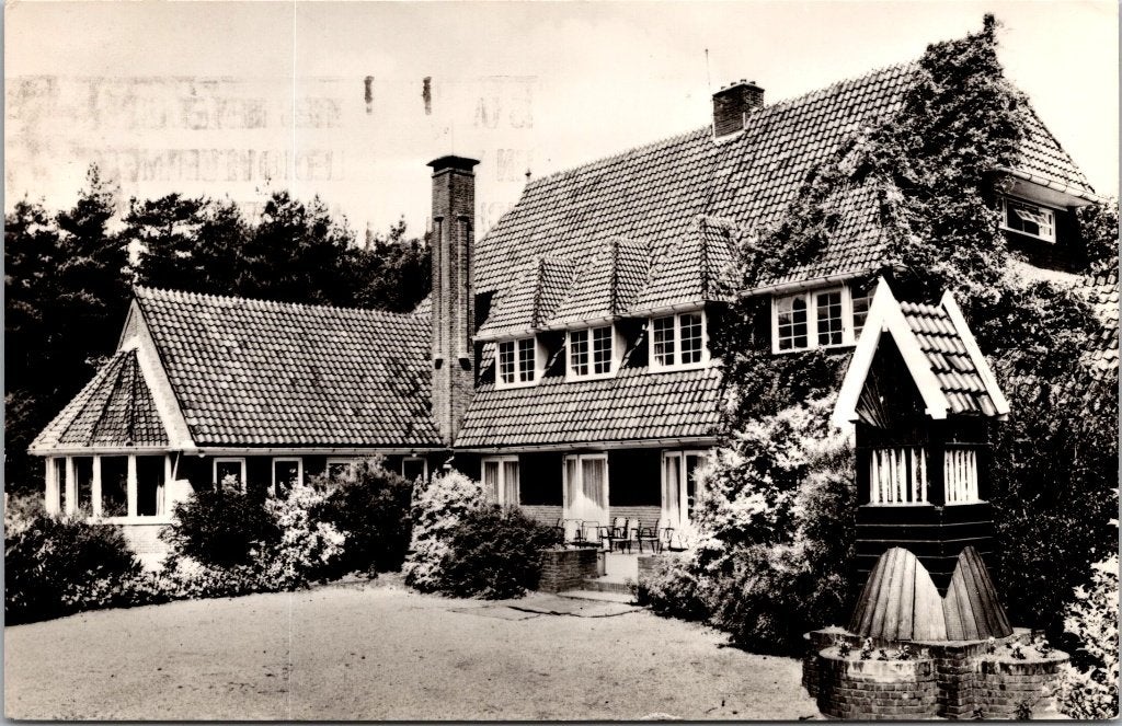 Lunteren - 12 oude ansichtkaarten V, Verzamelen, Ansichtkaarten | Nederland, Verzenden, 1960 tot 1980, Gelopen, Gelderland