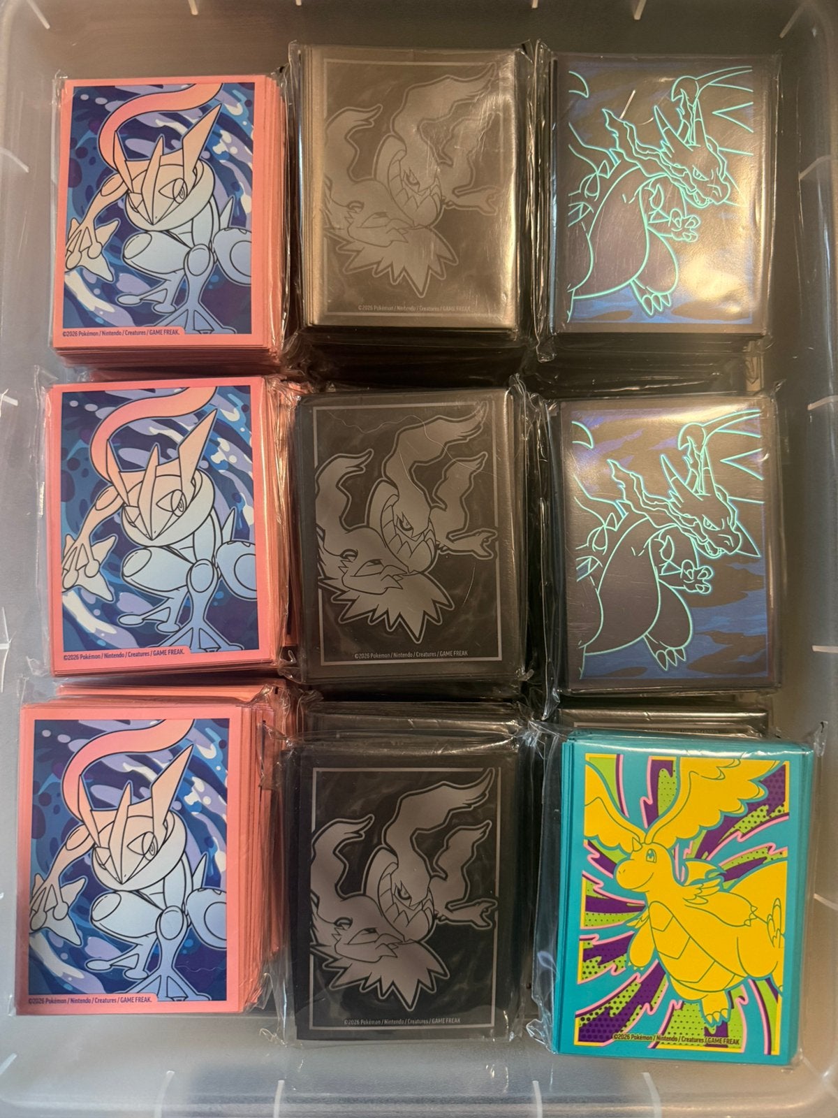 Pokemon sleeves, Ophalen of Verzenden, Zo goed als nieuw, Sleeves of Kaarthoesjes