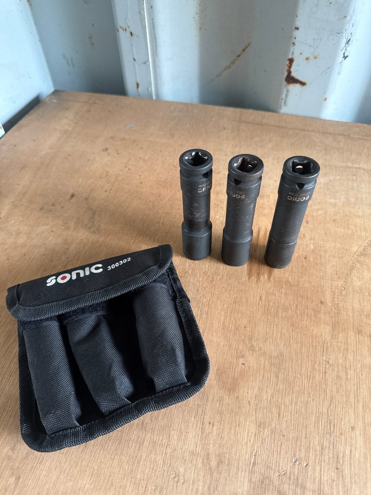 Sonic 300302 Wielmoerdoppen Set - 3 stuks, Ophalen, Gebruikt, Universele onderdelen