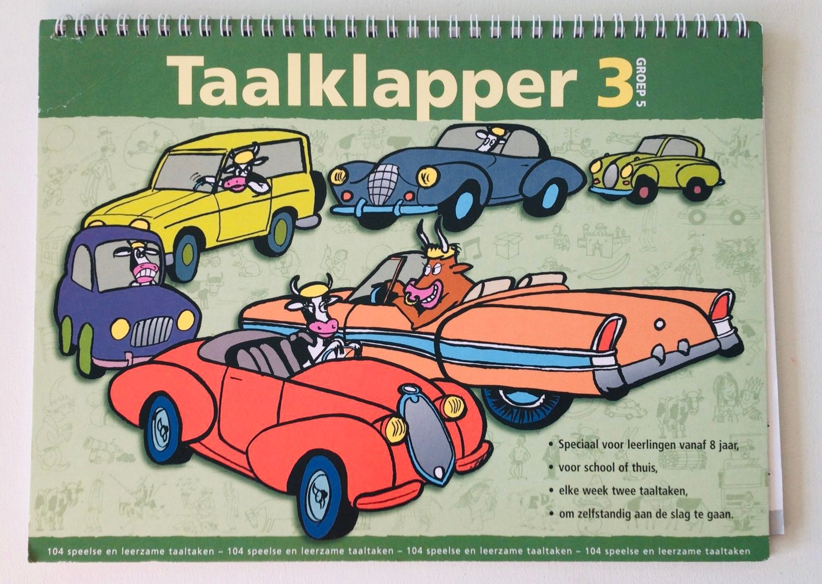 Taalklapper groep 4 8 jaar 104 speelse leerzame taaltaken, Ophalen of Verzenden, Zo goed als nieuw, Overige niveaus, Nederlands