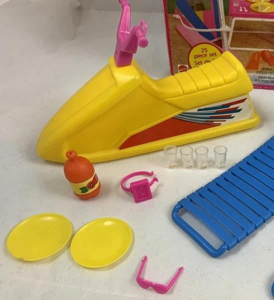 Barbie Tropical Surf Party Mattel 1986 Vintage 80s Pop Set, Coolsingel 104, 3011 AG Rotterdam, Netherlands, Fashion Doll, Verzenden